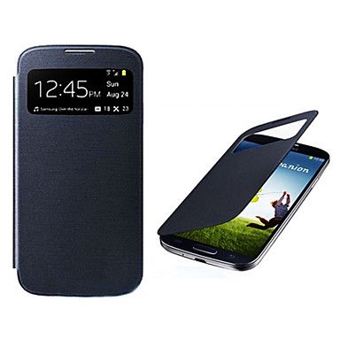 Tela visível PU Leather Case Full Body para Samsung i9500 Ga